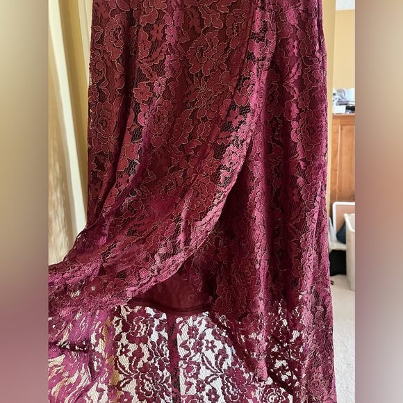 New With Tags!! Altard State high low plum and gold dress. Size Small - Picture 3 of 3